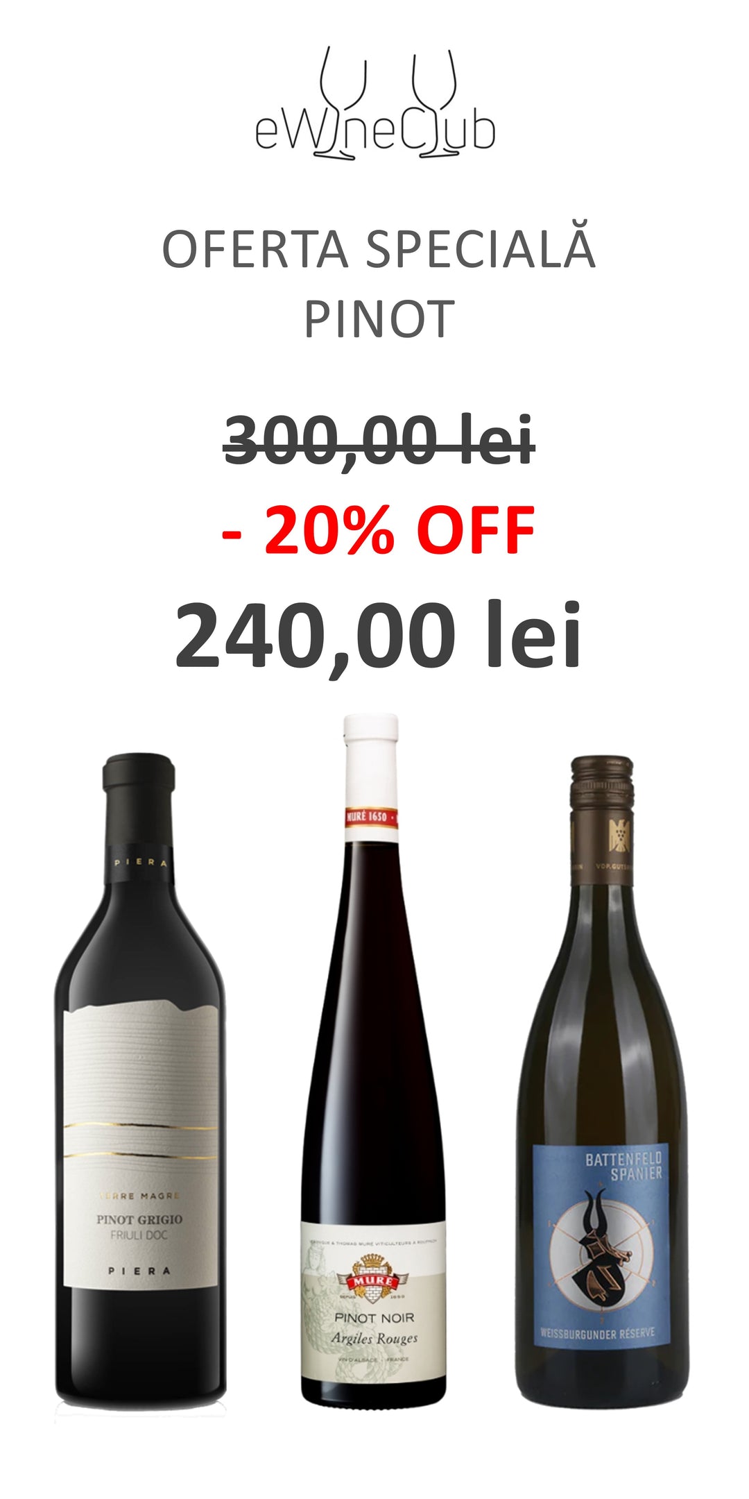 Oferta specială Pinot