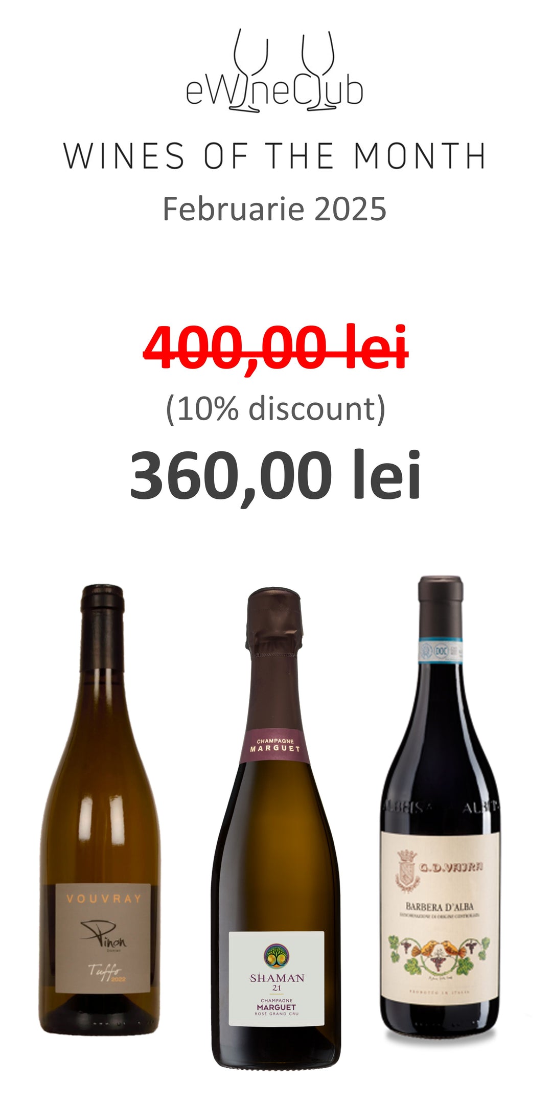 Selecția Wines of the Month - Februarie 2025