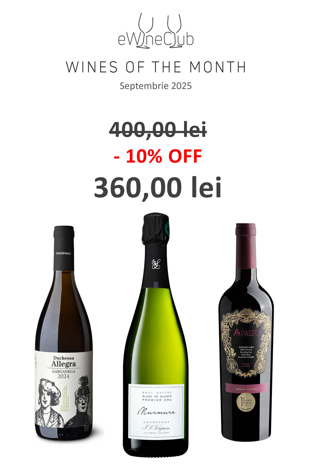 Selecția Wines of the Month - Septembrie 2025